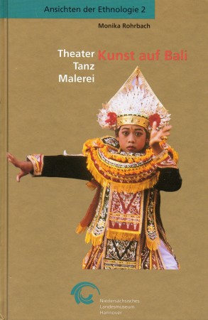 First  cover of 'KUNST AUF BALI. THEATER - TANZ - MALEREI.'