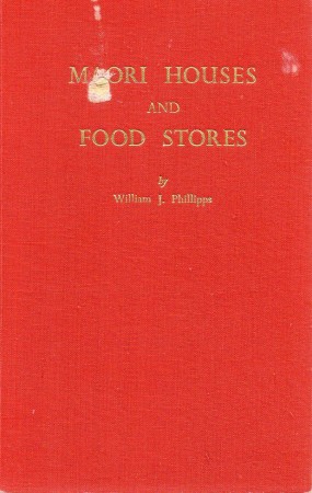 First  cover of 'MAORI HOUSES AND FOOD STORES.'