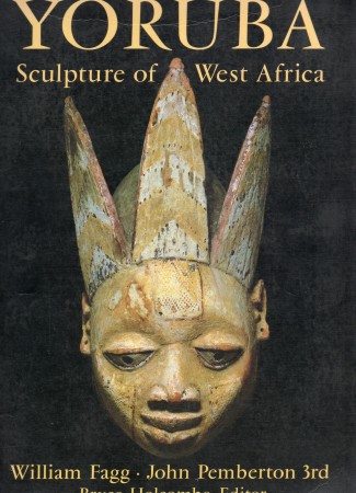 First  cover of 'YORUBA. SCULPTURE OF WEST AFRICA.'