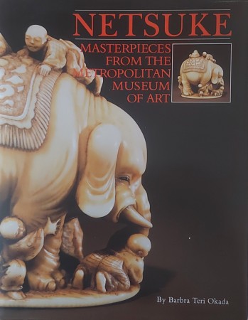 First  cover of 'NETSUKE. MASTERPIECES FROM THE METROPOLITAN MUSEUM OF ART.'