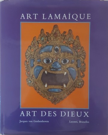 First  cover of 'ART LAMAÏQUE, ART DES DIEUX.'