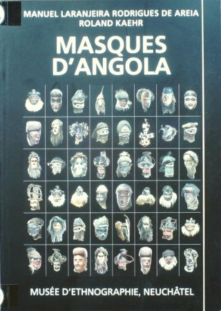 First  cover of 'MASQUES D'ANGOLA.'