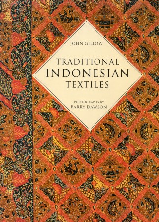 First  cover of 'TRADITIONAL INDONESIAN TEXTILES.'