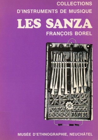 First  cover of 'COLLECTIONS D'INSTRUMENTS DE MUSIQUE LES SANZA.'
