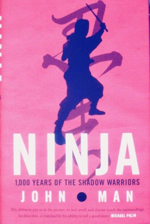 First  cover of 'NINJA. 1,000 YEARS OF THE SHADOW WARRIORS.'