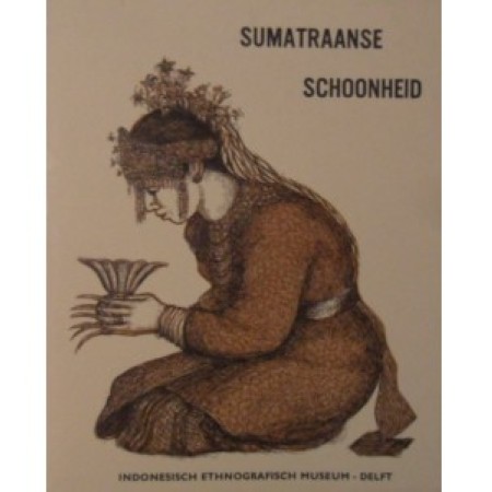 First  cover of 'SUMATRAANSE SCHOONHEID TENTOONSTELLING.'