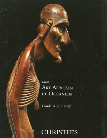 First  cover of 'ART AFRICAIN ET OCÉANIEN. LUNDI 11 JUIN 2007.'