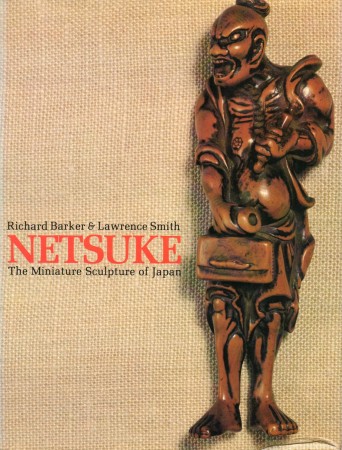 First  cover of 'NETSUKE. THE MINIATURE SCULPTURE OF JAPAN.'