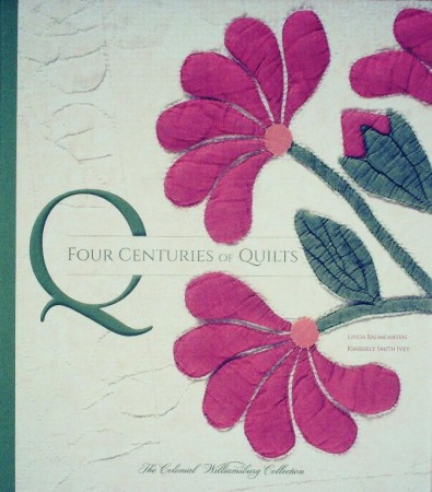 First  cover of 'FOUR CENTURIES OF QUILTS.'