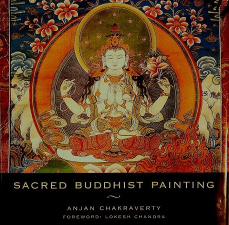First  cover of 'SACRED BUDDHIST PAINTING.'