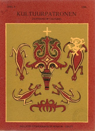 First  cover of 'NOTES ON THE TOBA-BATAK HOUSEMASK AND OTHER BATAK OBJECTS, MAINLY IN CONNECTION WITH THE LIZARD.'