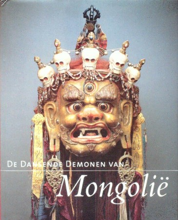 First  cover of 'DE DANSENDE DEMONEN VAN MONGOLIË. (Hardback).'