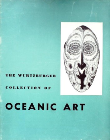 First  cover of 'THE WURZBURGER COLLECTION OF OCEANIC ART.'