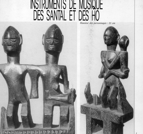 First  cover of 'INSTRUMENTS DE MUSIQUE DES SANTAL ET DES HO.'
