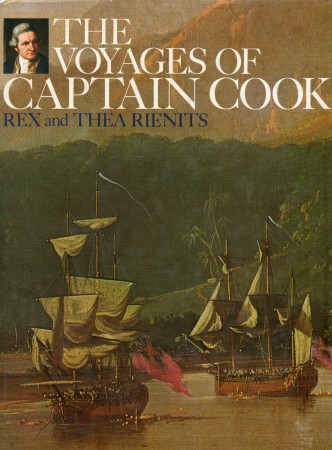 First  cover of 'THE VOYAGES OF CAPTAIN COOK.'