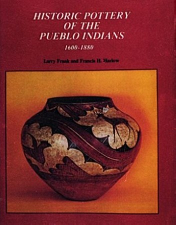 First  cover of 'HISTORIC POTTERY OF THE PUEBLO INDIANS.'