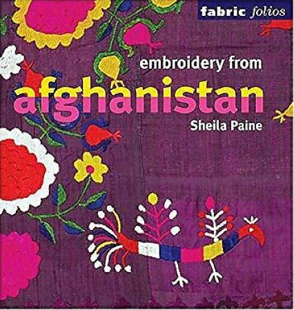 First  cover of 'EMBROIDERY FROM AFGHANISTAN.'