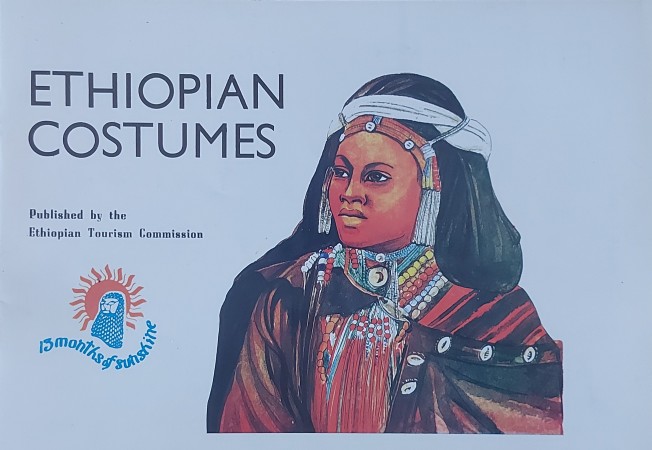 First  cover of 'ETHIOPIAN COSTUMES.'