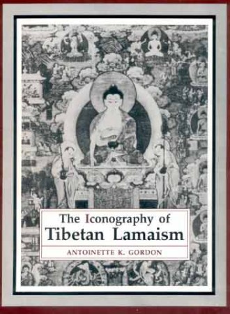 First  cover of 'THE ICONOGRAPHY OF TIBETAN LAMAISM.'