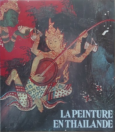 First  cover of 'LA PEINTURE EN THAILANDE.'