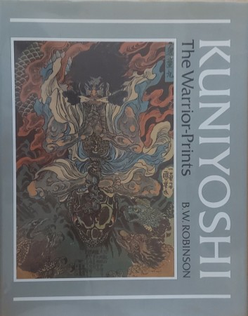 First  cover of 'KUNIYOSHI. THE WARRIOR-PRINTS.'