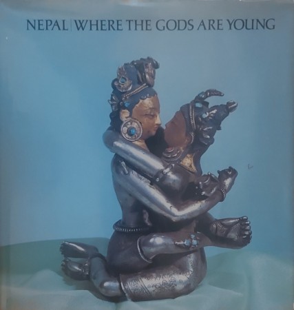First  cover of 'NEPAL WHERE THE GODS ARE YOUNG.'
