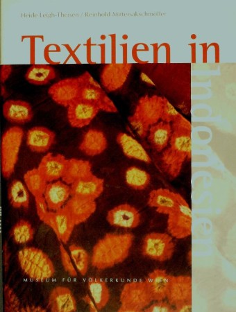 First  cover of 'LEBENSMUSTER-TEXTILIEN IN INDONESIEN.'