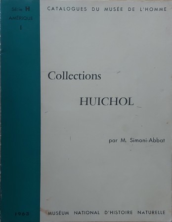 First  cover of 'COLLECTIONS HUICHOL.'