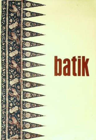 First  cover of 'BATIKKUNST VAN JAVA.'