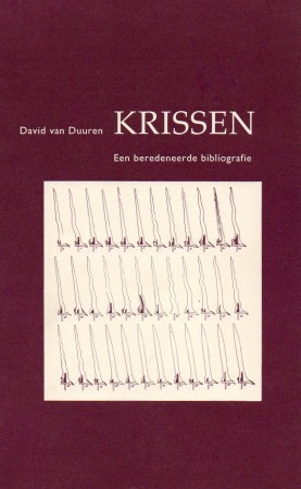 First  cover of 'KRISSEN. EEN BEREDENEERDE BIBLIOGRAFIE.'