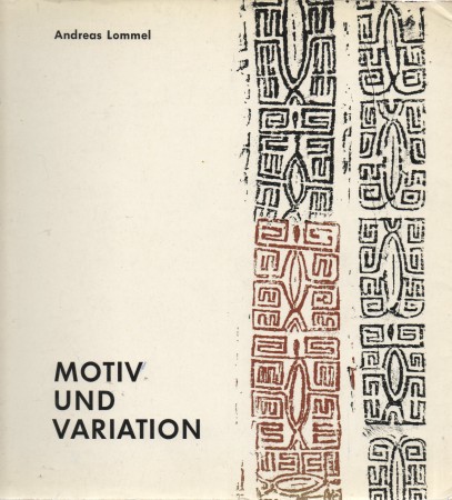 First  cover of 'MOTIV UND VARIATION. IN DER KUNST DES ZIRKUMPAZIFISCHEN RAUMES.'