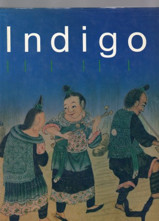 First  cover of 'INDIGO, LEVEN IN EEN KLEUR.'