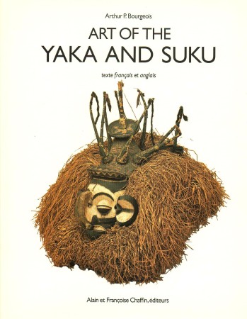 First  cover of 'ART OF THE YAKA AND SUKU.'