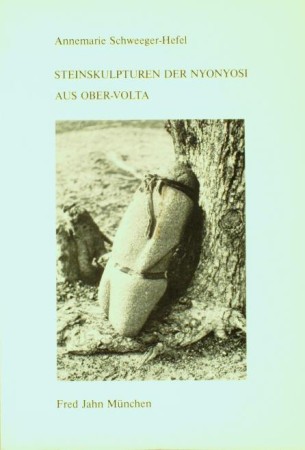 First  cover of 'STEINSKULPTUREN DER NYONYOSI AUS OBER-VOLTA.'