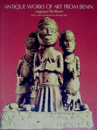 First  cover of 'ANTIQUE WORKS OF ART FROM BENIN.'