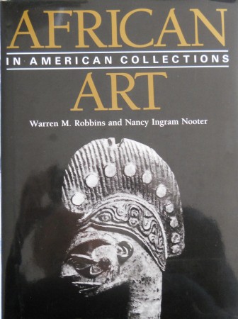 First  cover of 'AFRICAN ART IN AMERICAN COLLECTIONS.'
