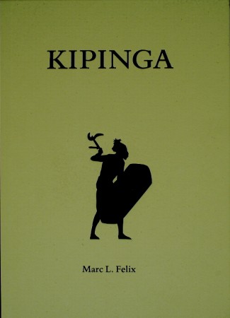 First  cover of 'KIPINGA. THROWING BLADES OF CENTRAL AFRICA.'