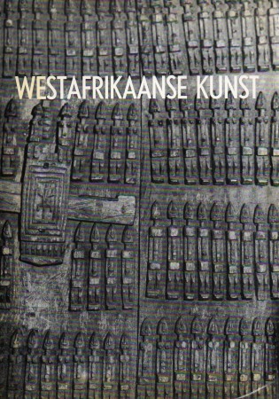 First  cover of 'WESTAFRIKAANSE KUNST.'