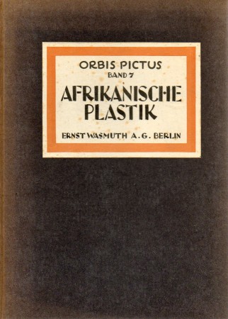 First  cover of 'AFRIKANISCHE PLASTIK.'