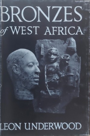 First  cover of 'BRONZES OF WEST AFRICA.'