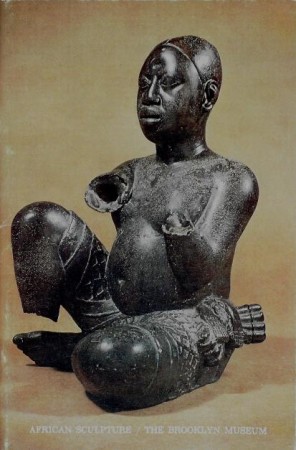 First  cover of 'AFRICAN SCULPTURE. THE BROOKLYN MUSEUM.'