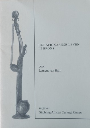 First  cover of 'HET AFRIKAANSE LEVEN IN BRONS.'