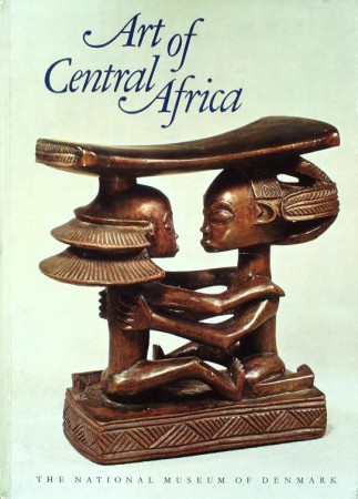 First  cover of 'ART OF CENTRAL AFRICA. Selected works of Art from Central Africa in the Ethnographical Department of the Danish National Museum.'