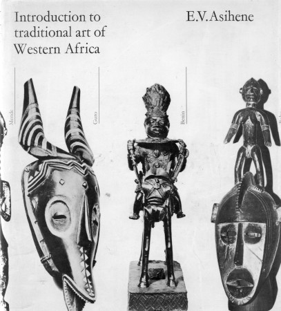 First  cover of 'INTRODUCTION TO TRADITIONAL ART OF WESTERN AFRICA.'