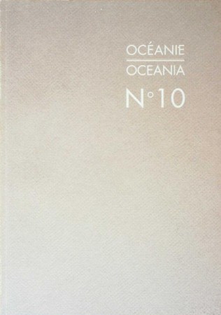 First  cover of 'L'OBJECT OCEANIEN/THE OCEANIC OBJECT.'