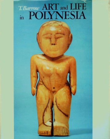 First  cover of 'ART AND LIFE IN POLYNESIA.'