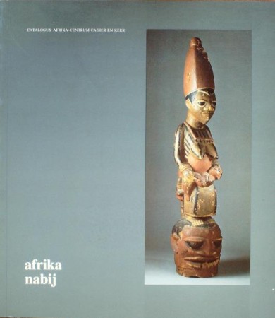 First  cover of 'AFRIKA NABIJ. CATALOGUS AFRIKA-CENTRUM CADIER EN KEER.'
