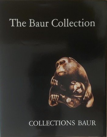 First  cover of 'THE BAUR COLLECTION GENEVA-NETSUKE (SELECTED PIECES).'