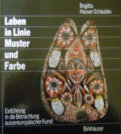 First  cover of 'LEBEN IN LINIE, MUSTER UND FARBE.'