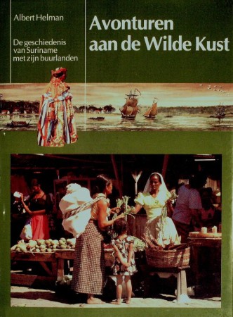 First  cover of 'AVONTUREN AAN DE WILDE KUST.'